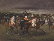 Edgar Degas At the races The Start oil painting reproduction